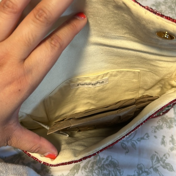 NWT Anthropologie Cherry Fiona purse - Picture 9 of 11